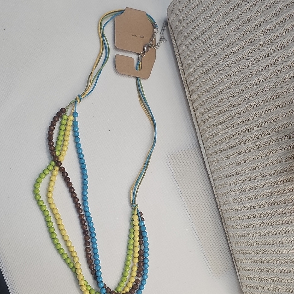 Haute Hippie Wooden Beads Necklace Only